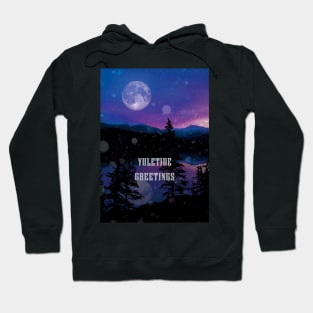 Yuletide Greetings - Yule Sunset Hoodie